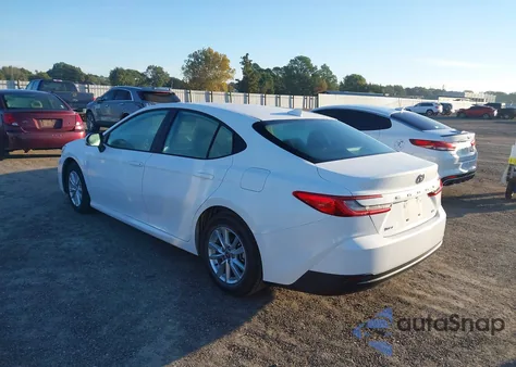 2025 Toyota Camry Le from USA, damaged, VIN 4T1DAACK7SU100136